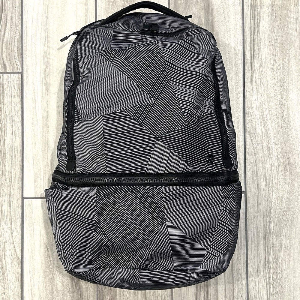 Lululemon City Adventurer Backpack Swerve Vapor Metal Grey / Black